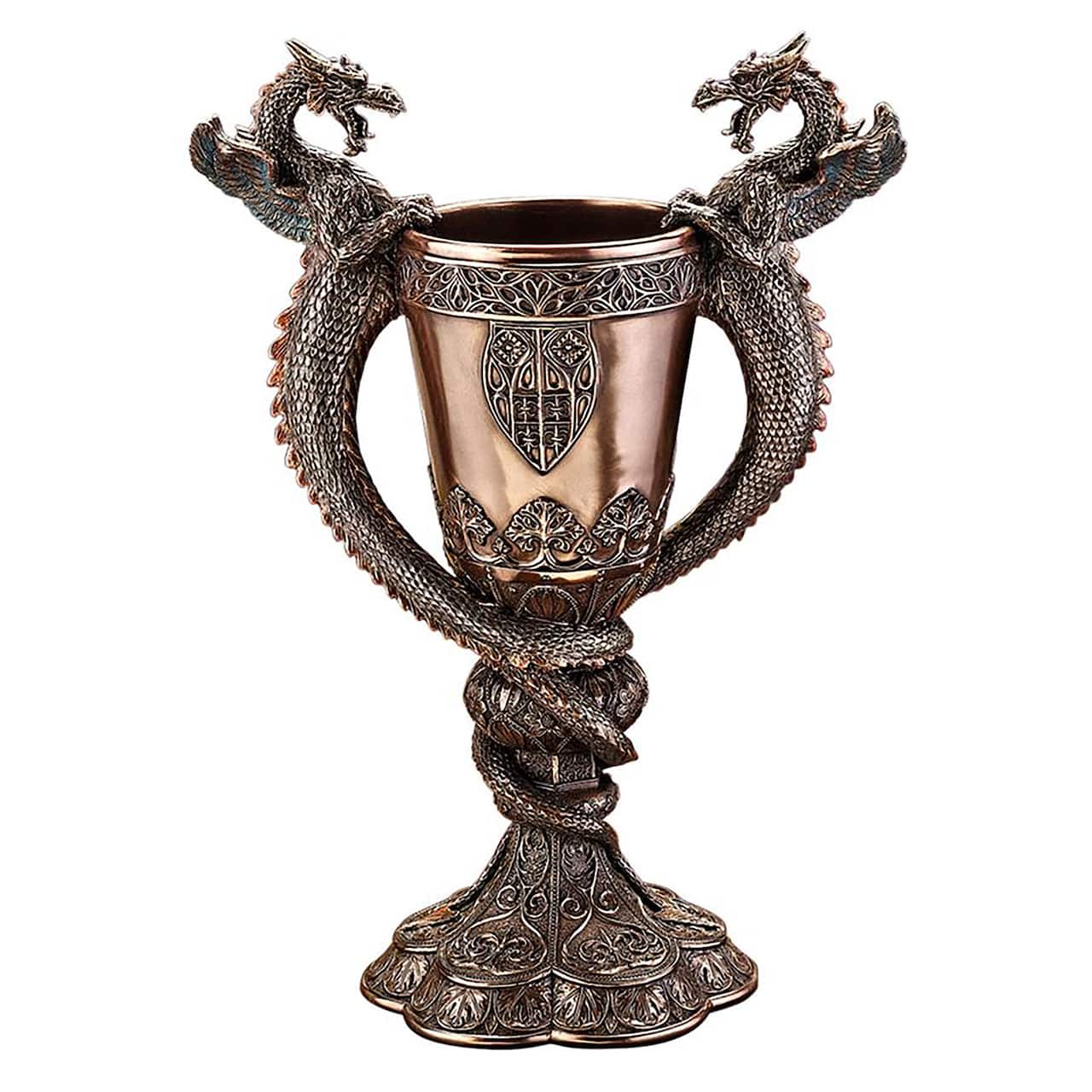 Design Toscano Shadowcrested Tomb Guardians Dragon Chalice